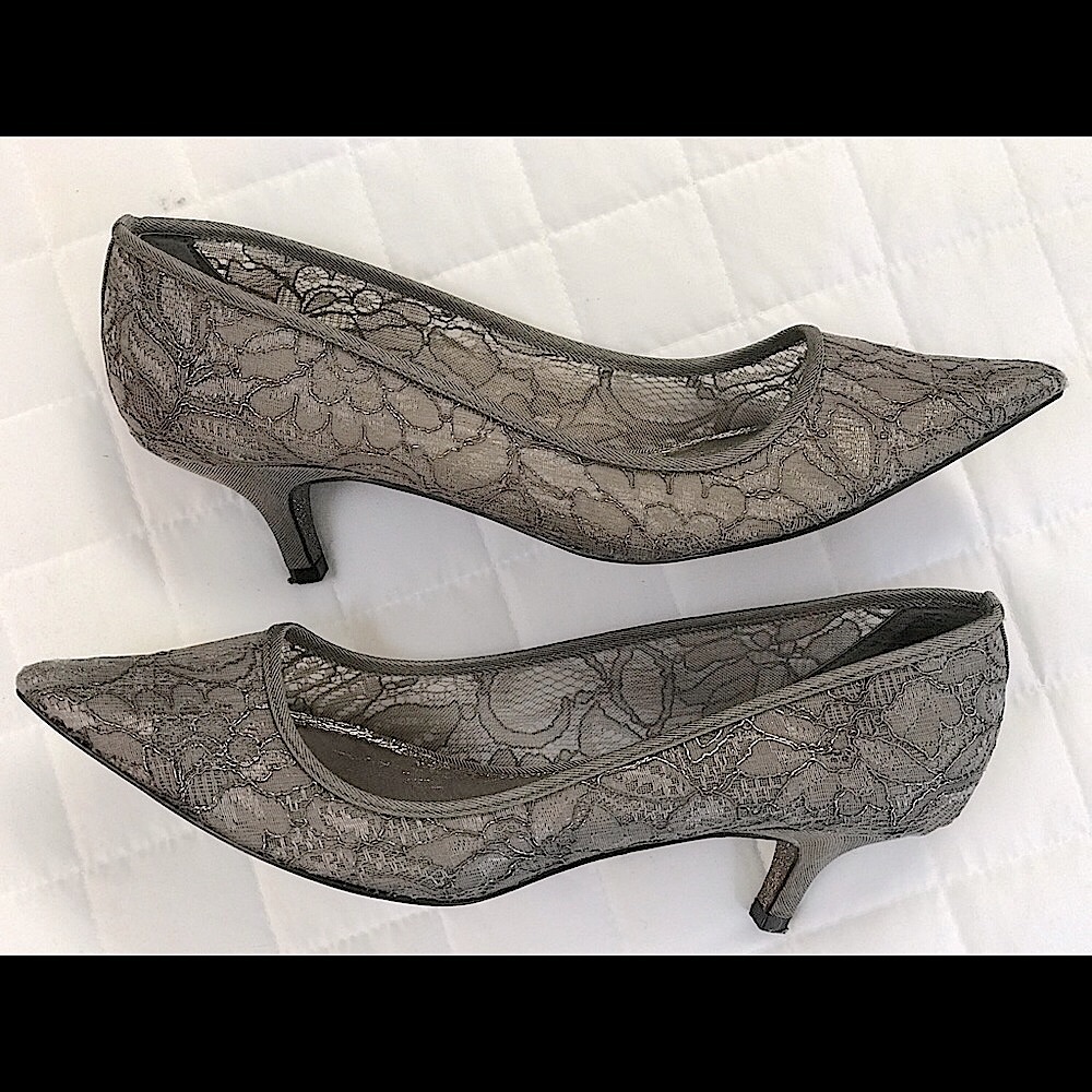 Shoes Womens 9.5 Graphite Lace Good Condition